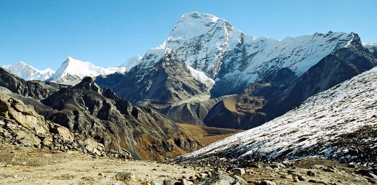 Chamlang in the Nepal Himalaya