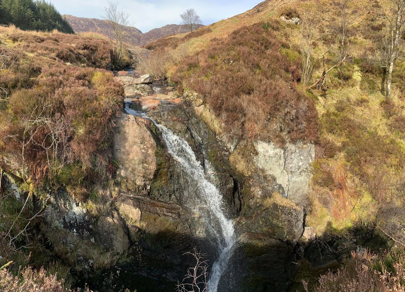 Waterfall on Ledard Burn