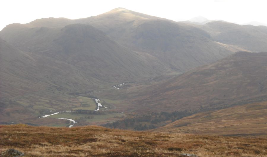 Loch Lyon and Beinn Mhanach and Meall Daill