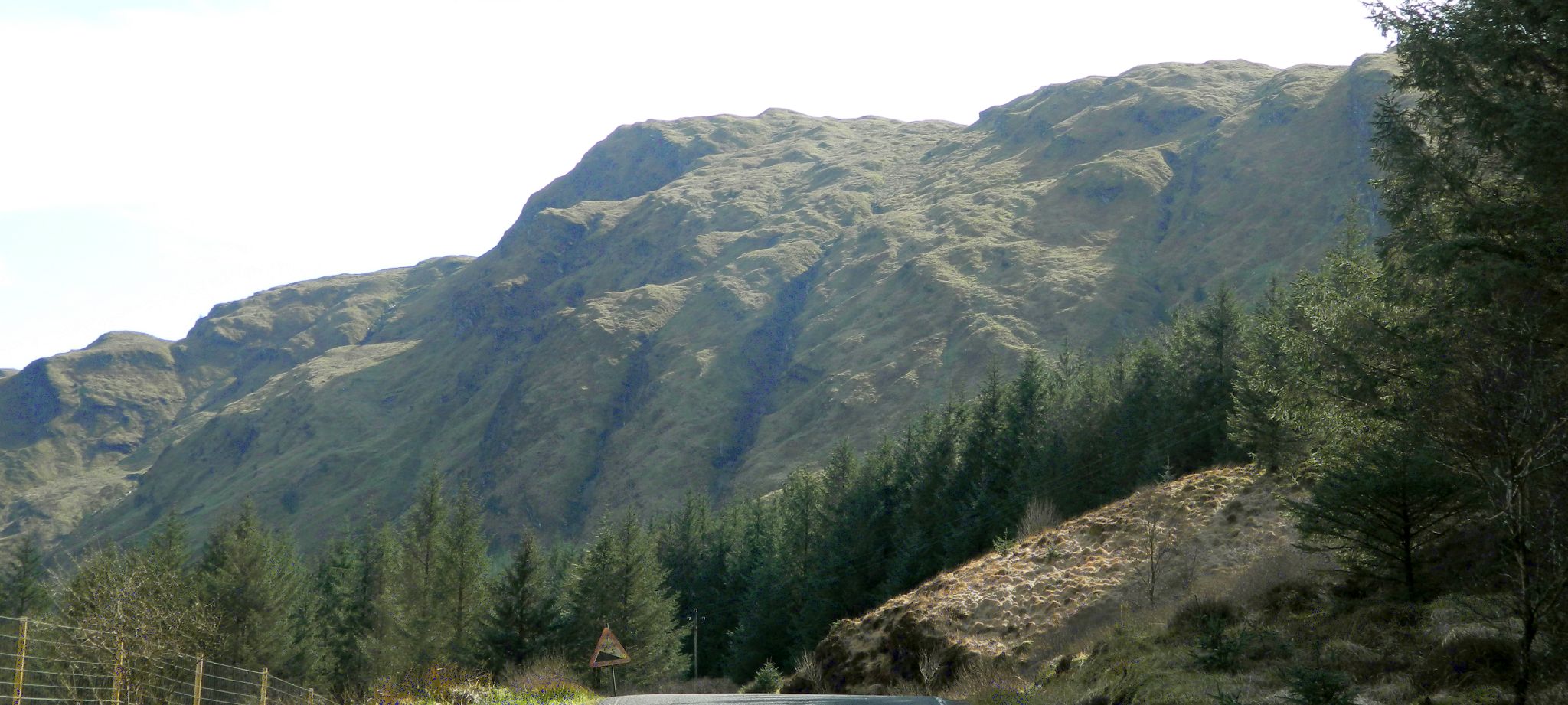 Cruach nam Mult above Hell's Glen