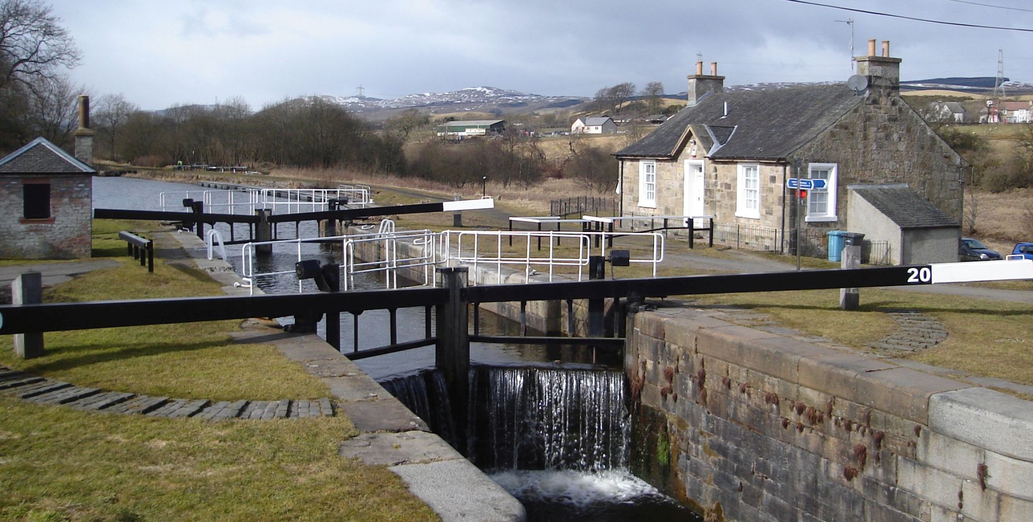 Wyndford Lock on the Forth & Clyde Canal