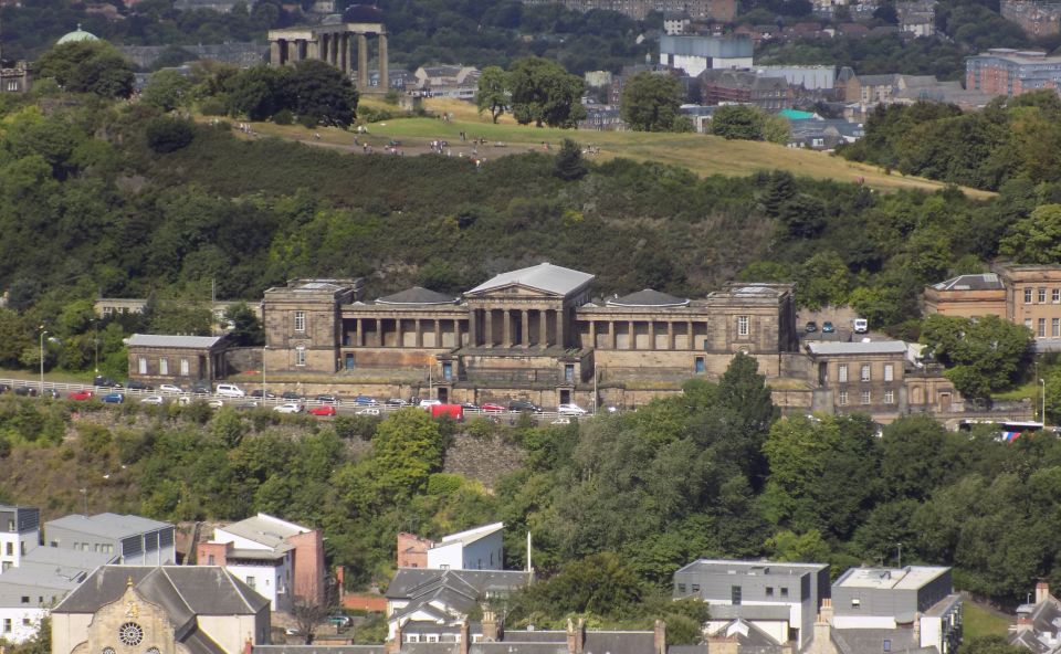 The Old Royal High School on Calton Hill from Salisbury Crags