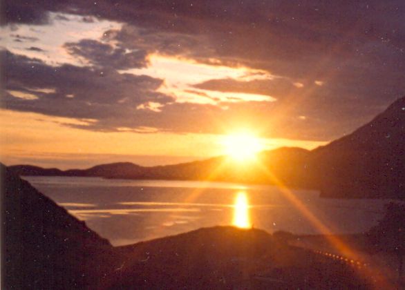 Sunset in Sutherland